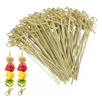 Genérica - Brochetas, Pincho De Bambú 9 Cm Pack 200 Unidades