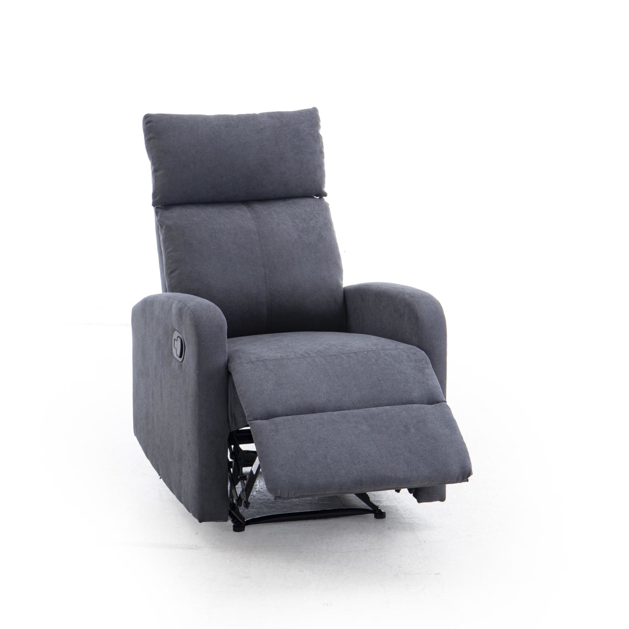 Mainstays - Sillón Reclinable Paris Gris