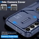 thumbnail image 4 of Funda Armada para Samsung Galaxy A34 5G con Tapa Deslizante y Soporte Magnético Giratorio Azul, 4 of 5