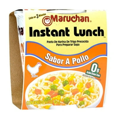 Pasta Instantánea Sabor A Pollo Pote 64 G Maruchan
