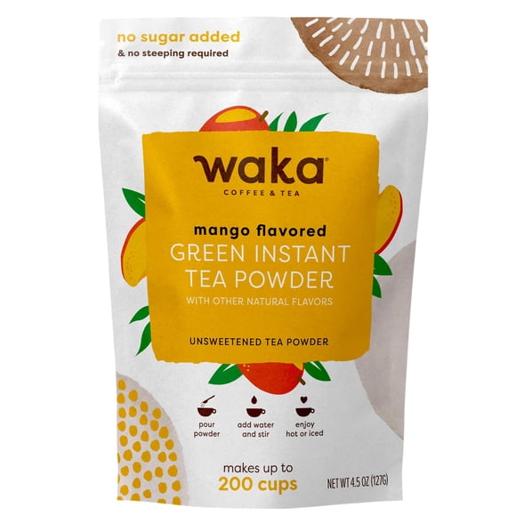 Té Verde Waka Coffee Mango 127 g sin azúcar