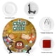 thumbnail image 3 of El mundo de Craig Plato decorativo de porcelana fina (bone china), plato decorativo de cerámica para hogar, oficina, soporte de pared, platos decorativos para dormitorio - 6 pulgadas (15 cm), 3 of 6