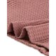 thumbnail image 5 of INSPIRE CHIC Suéter Ligero Casual Suelto de Manga Larga con Cuello en V de Punto de Waffle para Mujer M Rojo Ladrillo, 5 of 6