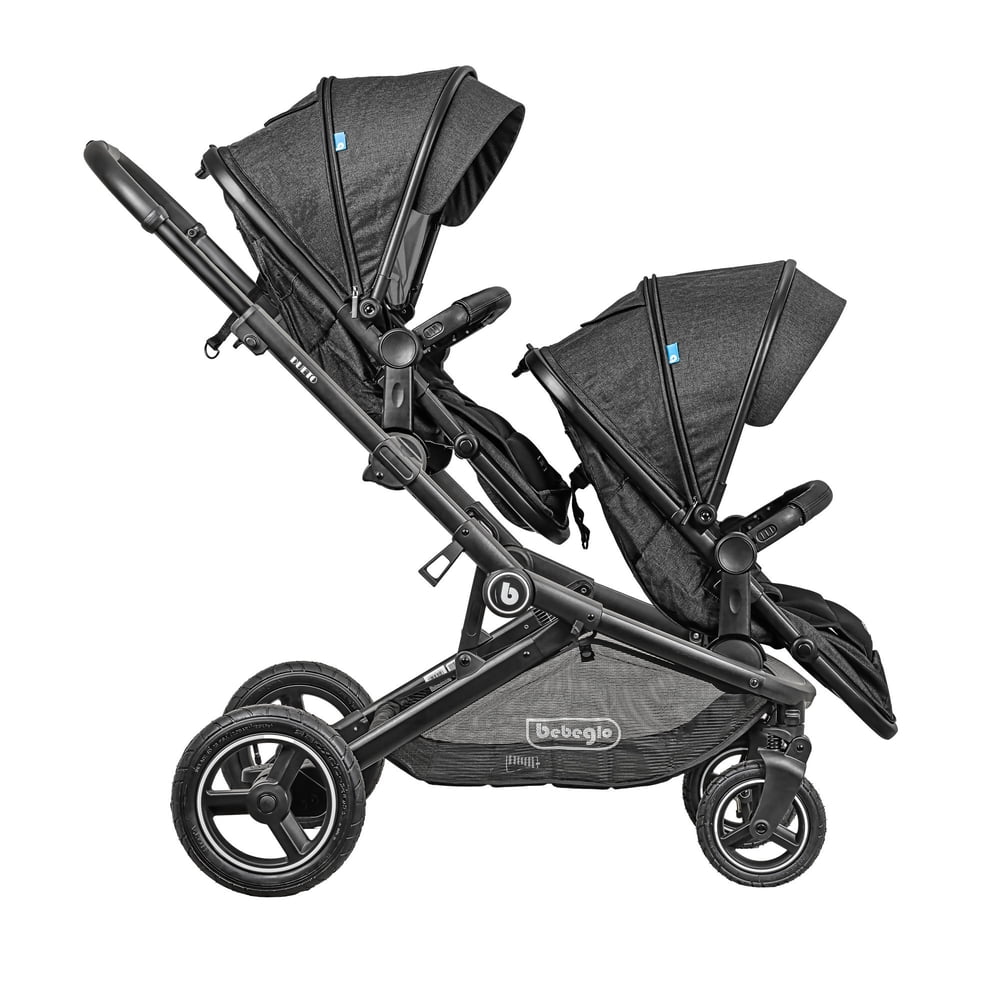 Bebeglo Dueto Travel System Negro, foto 6
