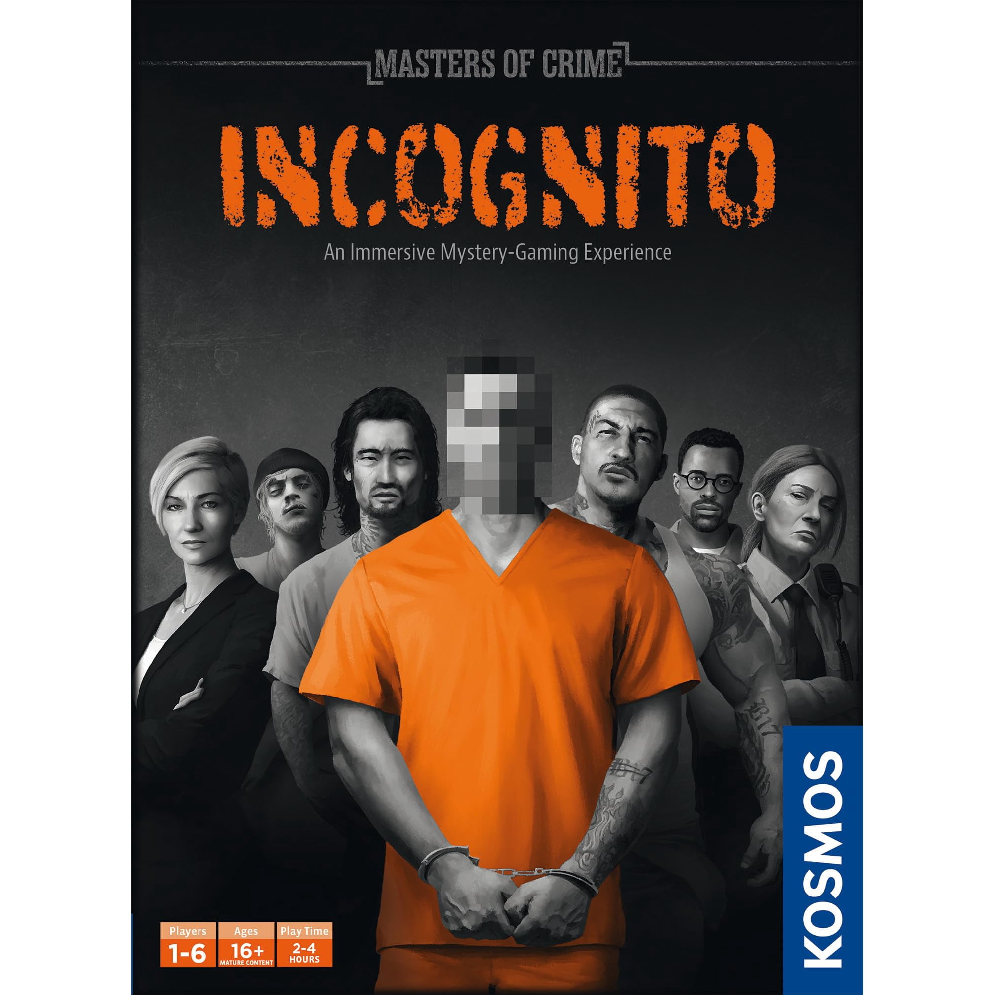 Juego De Mesa Thames & Kosmos Masters Of Crime: Incognito