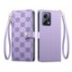 thumbnail image 1 of Funda Billetera con Cierre para [Xiaomi Redmi Note12 5G] con Tarjetero, Soporte y Correa de ManoMorado, 1 of 5