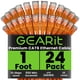 thumbnail image 1 of Cable Ethernet Cat 6 De 30 Cm (1 Pie) Paquete De 24 Unidades 10 Gbps Rj45 Naranja, 1 of 9
