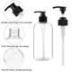 thumbnail image 5 of Botellas con bomba de plástico vacías Vioetry de 500 ml (paquete de 4), 5 of 7