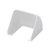 Magideal - Caja De Zócalo De Pared Accesorios De Salida De Salida A Prueba De Receptacle Protector Outdoor Socket Caja Impermeable Para La Oficina Del Bañ Blanco