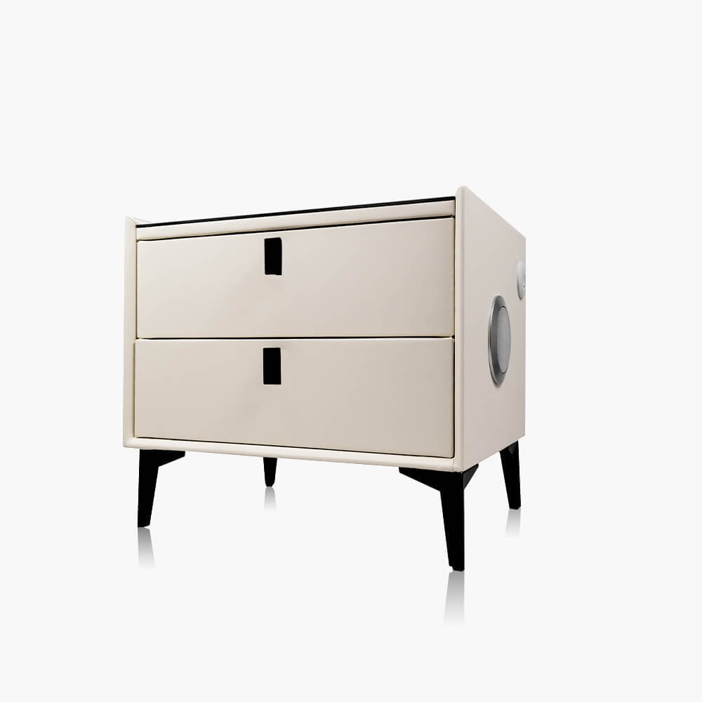 Warrior - Velador Inteligente Blanco Pastel Con Parlantes