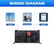 thumbnail image 5 of Inversor de onda sinusoidal pura AMPINVT 1200W DC 12V a AC 120V, 5 of 7