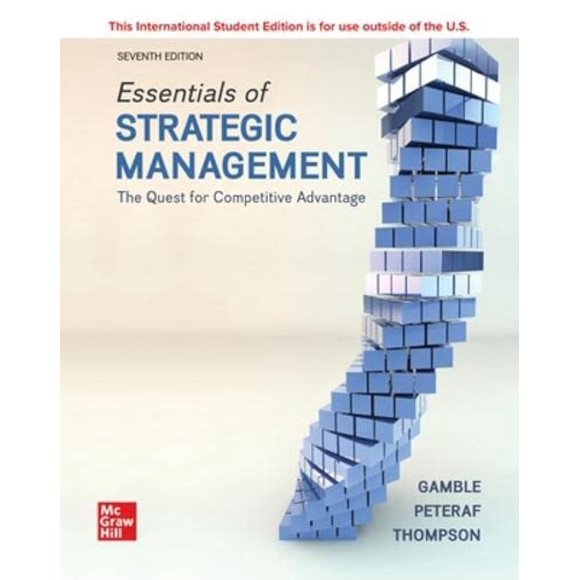 Libro McGraw-Hill Essentials of Strategic Management 7ª Ed.