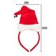 thumbnail image 4 of Pack 12 Gorros Cintillos De Viejo Pascuero Navidad 2025, 4 of 5
