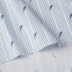 thumbnail image 3 of Juego de ropa de cama Nautica Queen de algodón percal Audley Stripe Blue, 3 of 4