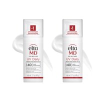 Crema Hidratante De Protección Solar Eltamd Uv Daily Spf 40 50 Ml (Paquete De 2)