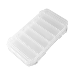 Ioensy - Caja De Señuelo De Doble Cara Con Caja De Aparejos Multipropósito Resistente Al Agua Transparente 19.5X11.5X3.5Cm