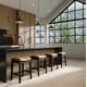 thumbnail image 3 of Taburete de bar New Ridge Home Goods Julian, altura de mostrador, madera, 3 of 6