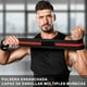 thumbnail image 3 of Muñequeras Gym, Transpirable Cómodo Fitness Deportes Muñequera Apoyo Entrenamiento, Muñequera Para Hombres Y Mujeres, Wrist Wraps Con Sujetador De Pulgar, Adecuado Para Entrenamiento, 3 of 6