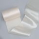 thumbnail image 1 of Xiao Hua Cinta de Fiesta Color Blanco Hueso de 5.9 Pulgadas de Ancho, 65.6 Pies de Largo - Carrete de Tela de Satén, Usada para Cortar Cintas de Ceremonia, Pretina de Silla de Boda y Cinta de, 1 of 3