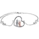 thumbnail image 1 of Pulsera mamá hija corazón plata 925, 1 of 2