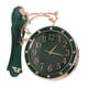 thumbnail image 4 of Reloj De Pared De Doble Cara Para Cumpleaños, Regalo, Sala De Estudio, Fiesta Al Aire Libre, Tranquilo, Verde, 4 of 5