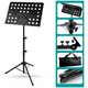 thumbnail image 1 of Atril De Partitura Con Tripode Regulable Y Pleglable Negro, 1 of 7