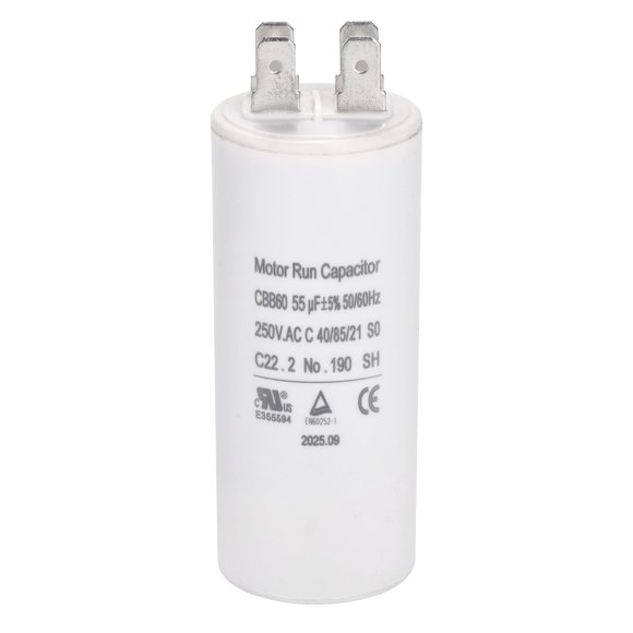 Capacitor para abrepuertas de garaje BlueNatHxRPR 55 MFD CBB60