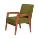 thumbnail image 2 of Sitial Frankfurt Tela Velvet Verde, 2 of 3