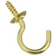 thumbnail image 1 of Ganchos para tazas National Hardware N119-669 de latón macizo, paquete de 5, 1 of 1