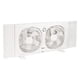 thumbnail image 1 of Ventilador de ventana Comfort Zone CZ329WT 9 con ventiladores giratorios de 180°, 1 of 7