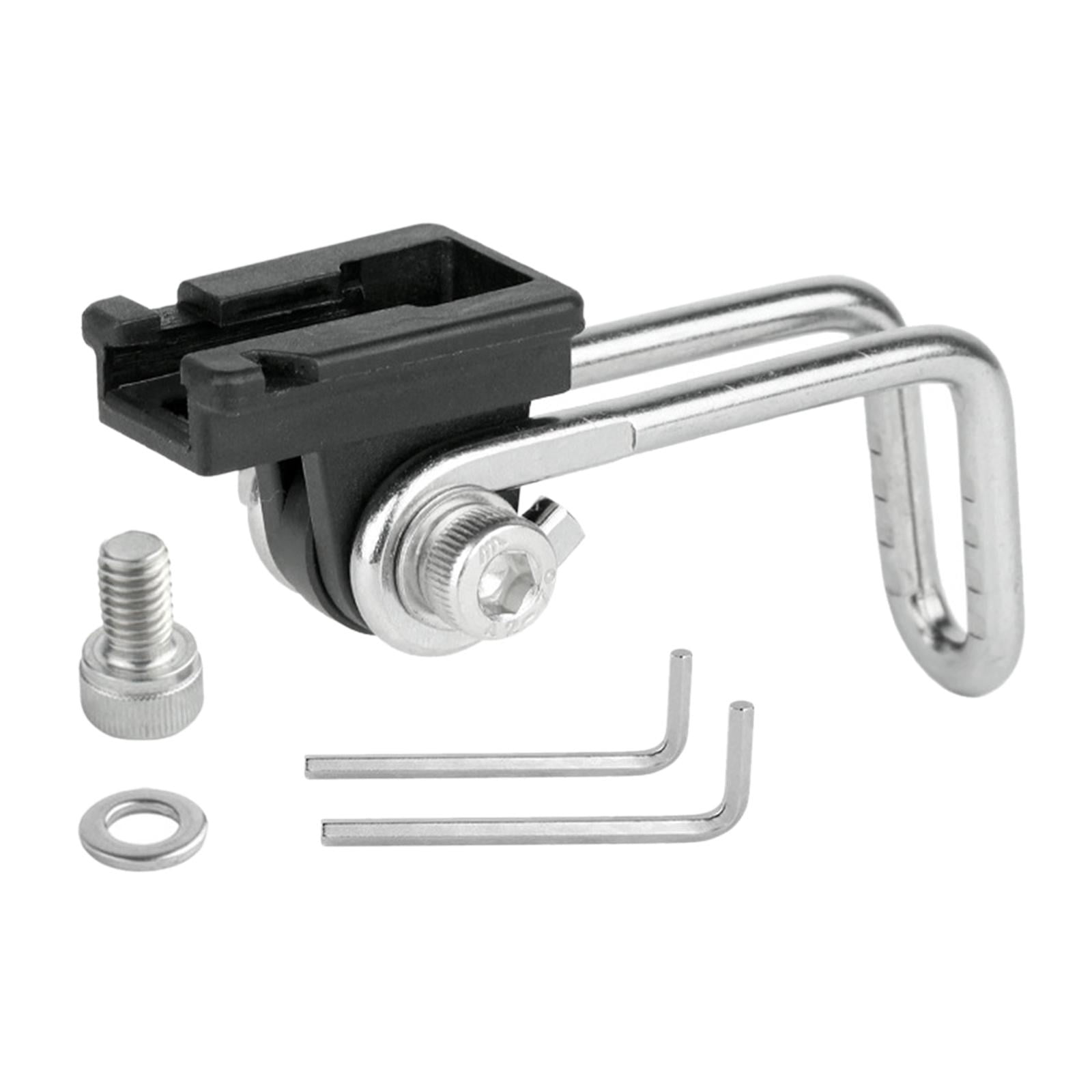 Magideal - Soporte De Faro De Bicicleta De Rotación, Soporte De Lámpara De Montaje De Horquilla, Piezas De Clip, Soporte De Luz Delantera, Soporte De Linterna De B03b06