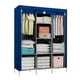 thumbnail image 1 of Closet Organizador Armable de Tela Azul 3 Cuerpos, 1 of 3