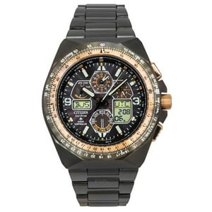 Reloj Citizen Promaster Skyhawk A-T Anniversary Limited Edition Black Dial Eco-Drive Jy8146-54E 200M Men'S Watch
