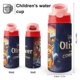 thumbnail image 2 of Oliver y su PandillaBotella de Agua con Tapa Pop Top de Un Toque, Acero Inoxidable, a Prueba de Fugas, para Deportes, Botella Infantil rosa 12 oz, 2 of 6