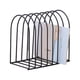 thumbnail image 1 of Organizador de archivos vertical de alambre de metal dorado para escritorio, archivador, clasificador de archivos, 1 of 6