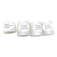 Genérica - 2 Cintas Antipinchazos, Banda 26 27,5 29, 700 Bicicleta Blanco