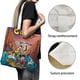 thumbnail image 3 of GoofyBolso de tela con estampado de lienzo para mujer, bolsa de compras reutilizable y estética, con cremallera interior, regalo para mujer,38*45cm., 3 of 6