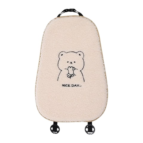 Ioensy - Accesorios Universales Para Cojines De Asiento De Coche Transpirables Para Respaldo De Oso Suv Automotriz