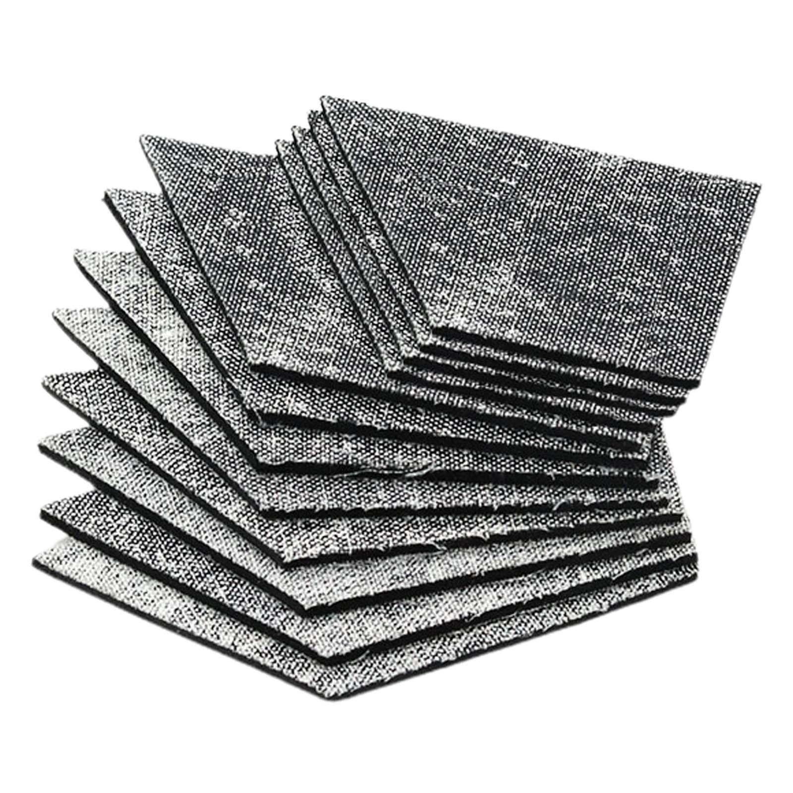 Magideal - 12X Revestimiento De Cojín Para Mesa De Billar, Reemplazo De Revestimiento De Goma Almohadillas Antideslizantes De Fácil Limpieza Almohadillas De Goma Bisel