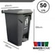 thumbnail image 3 of Basurero Contenedor De Basura 50 Litros Cubo De Basura, 3 of 7