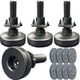 thumbnail image 1 of Niveladores Para Muebles Con Rosca 3 8 16 Y Patas Ajustables, 1 of 7