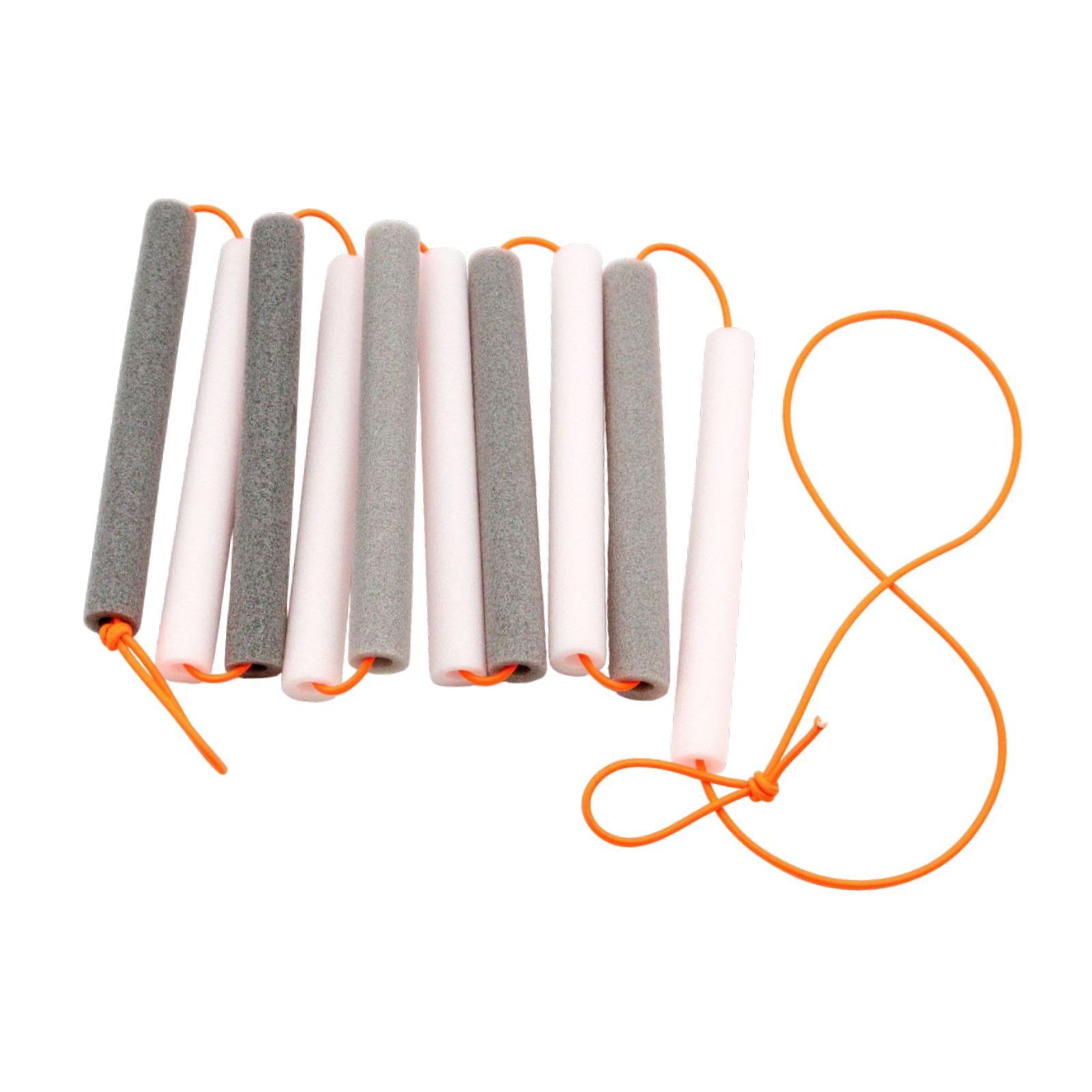 Magideal - Equipo De Entrenamiento De Salto De Altura, Barra Elástica Elástica, Barra De Gimnasia Plegable Para Saltos Largos, Para Práctica Al Aire Libre Para H