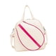 thumbnail image 3 of Bolsa de raqueta de portátil seca y húmeda soporte de raqueta separado bolsa de bádminton bolso de impermeable para entrenamiento , Blanco, 3 of 5