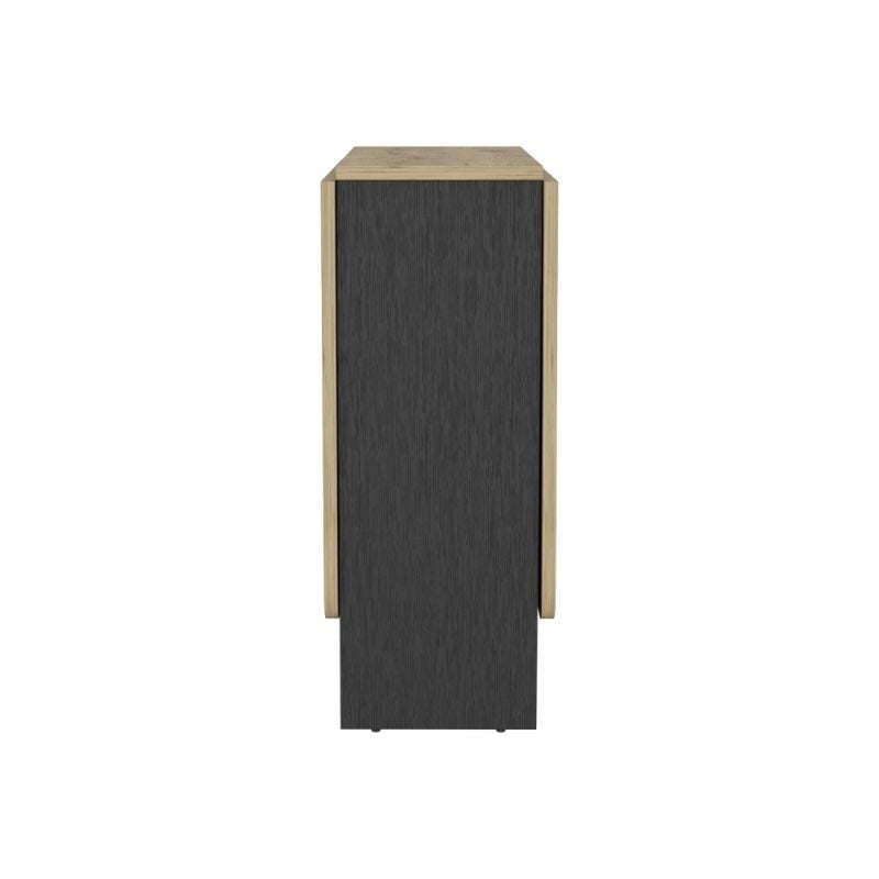 Tuhome - Mesa Abatible Compact Negro - Macadamia