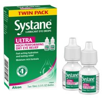 Eye Drops Systane Ultra Lubricant, Paquete Doble De 10 Ml