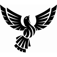 Rienda Libre Graphics - Decomural Tribal Bird Decorative Ws-17626