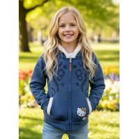 Poleron Niña Hello Kitty Azul 3