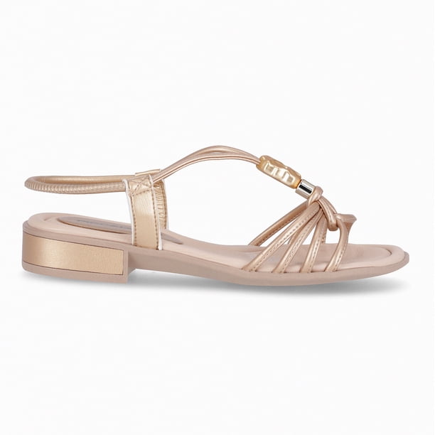 Sandalia Mujer Dorado Taila 87 Piccadilly