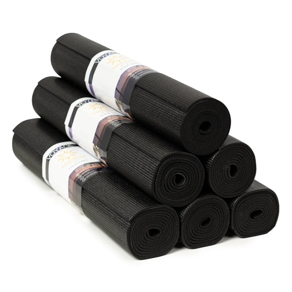 Colchoneta de Ejercicio Sunshine Yoga Voyage 183x61 cm 5 mm Paquete de 6