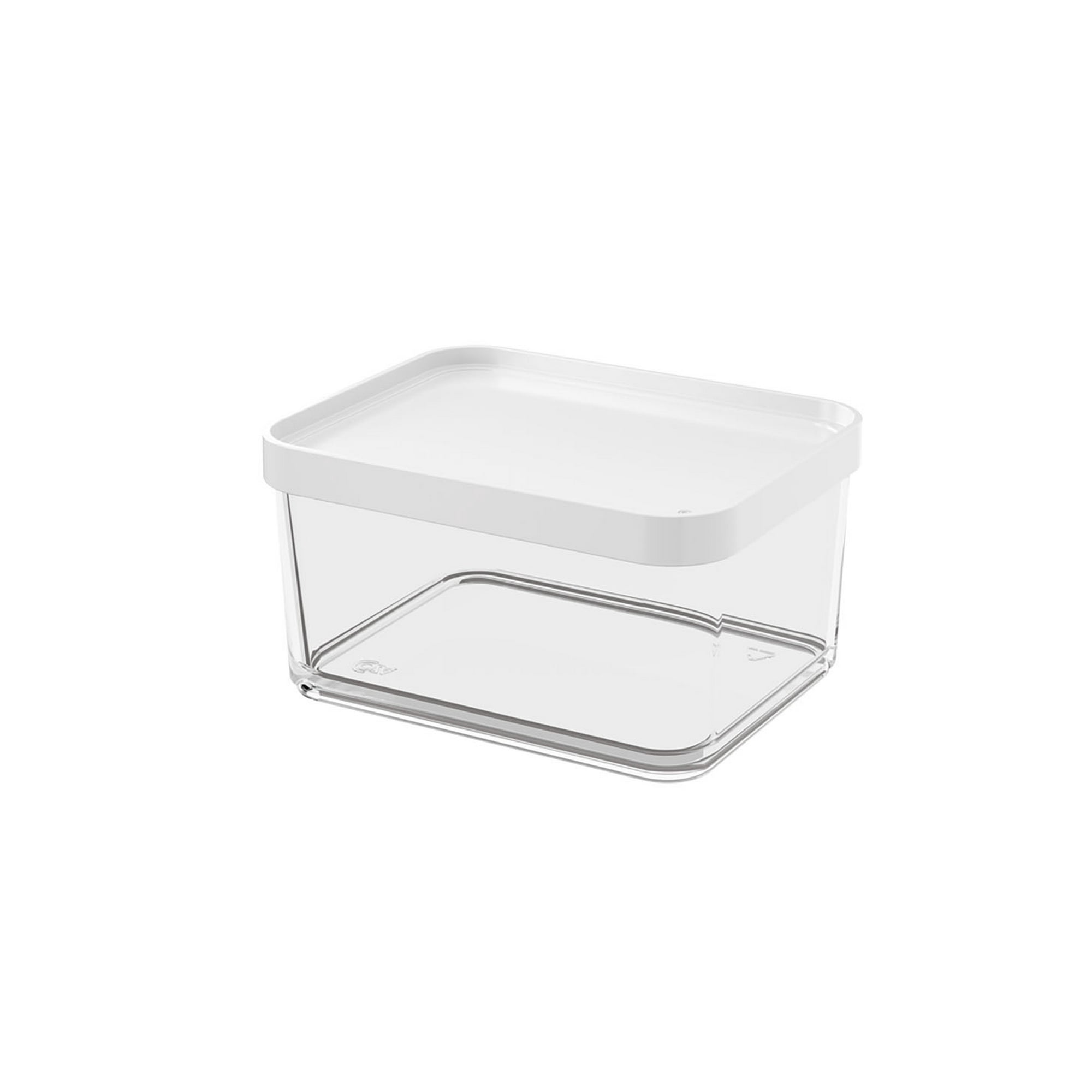 Coza - Pote Contenedor Plástico Clear Grande